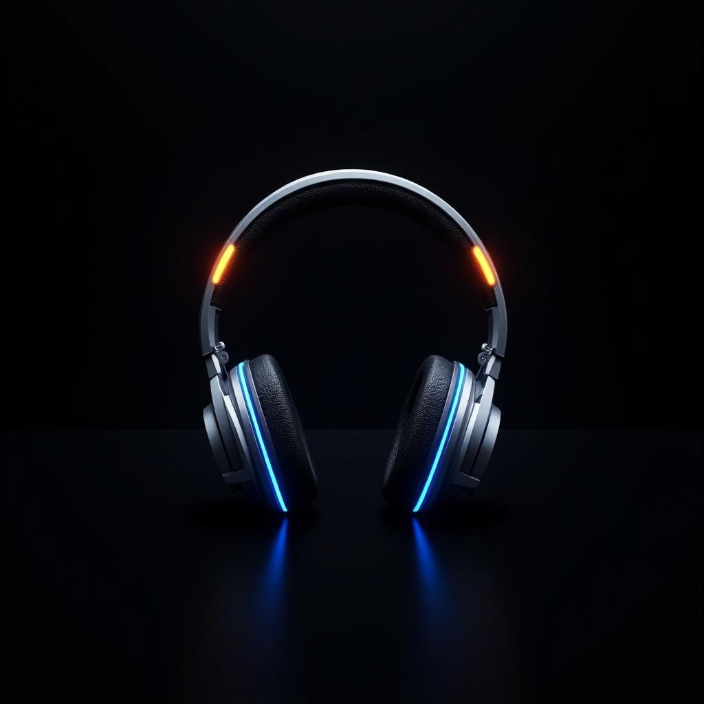 Flux dev create a futuristic music album cover in a refined cy 2